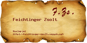 Feichtinger Zsolt névjegykártya
